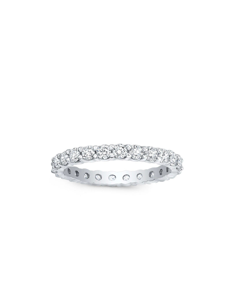 Eternity Band Ring | Round Cut 1ct LAB Diamond