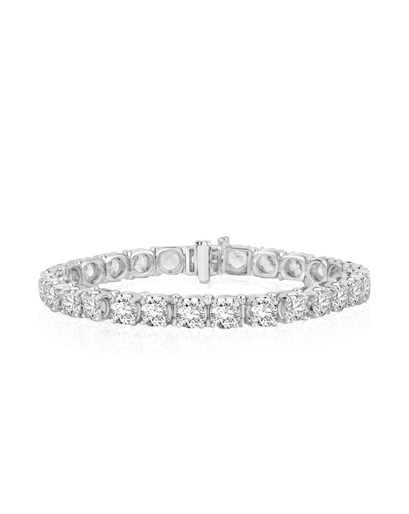 20 Carat Tennis Bracelet |  ROUND LAB Diamond