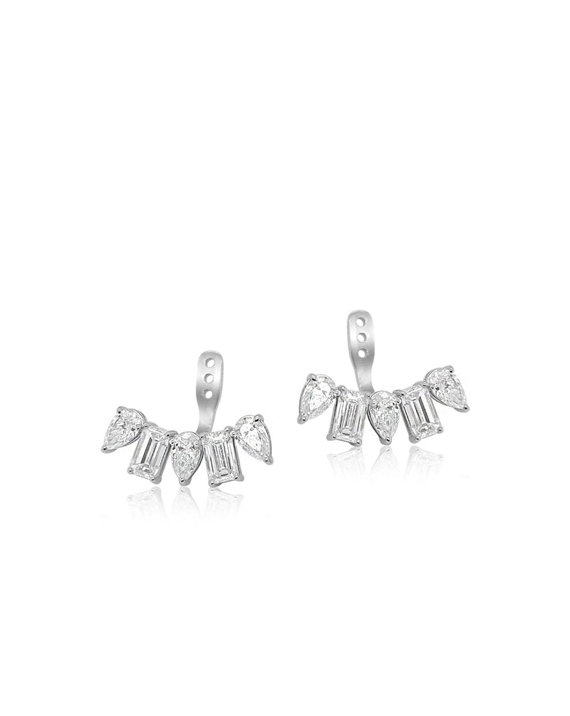 2 Carat Ear Climber | LAB Diamond