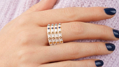 Enamel Rings