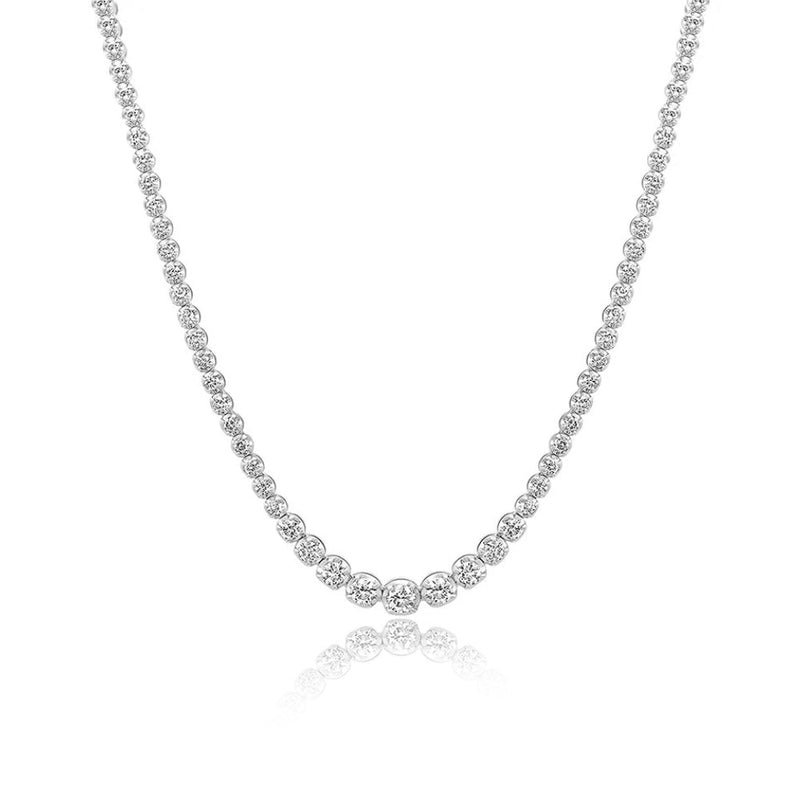 4 carat Diamond Tennis Necklace