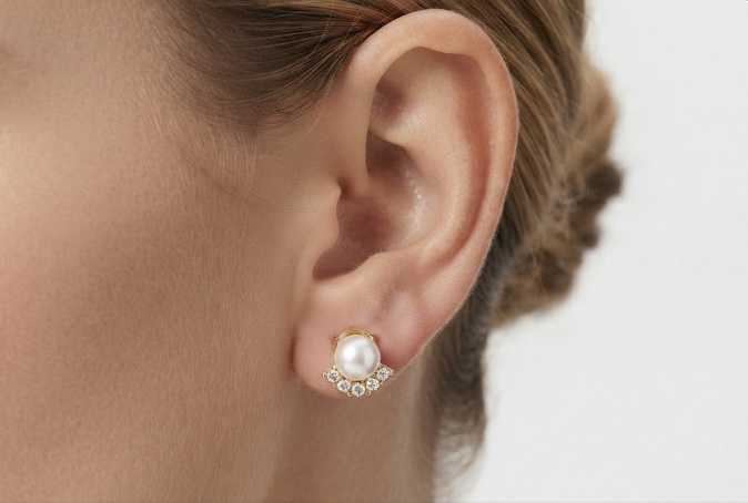 pearl studs