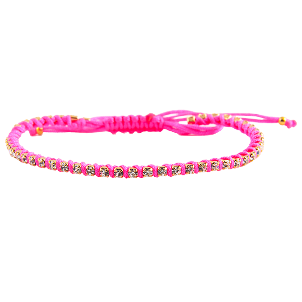 Hot Pink Friendship Bracelet