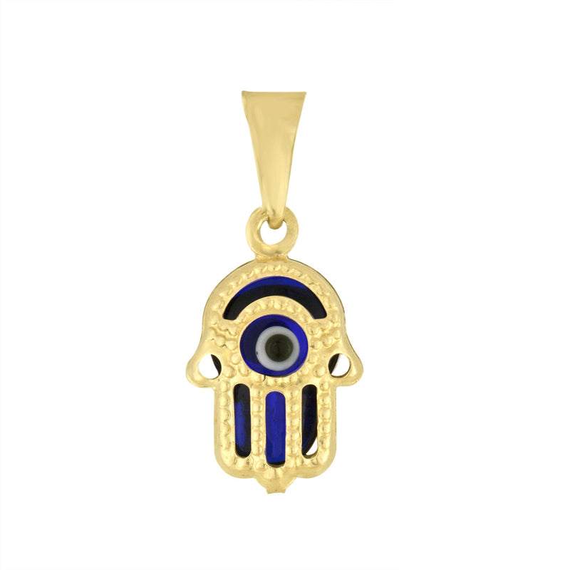 Hamsa 14kt Gold Pendant Charm