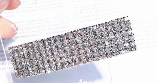 Crystal Hair Clip Large