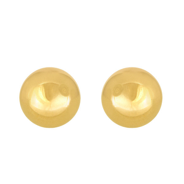 Classic Gold Ball Baby Earrings