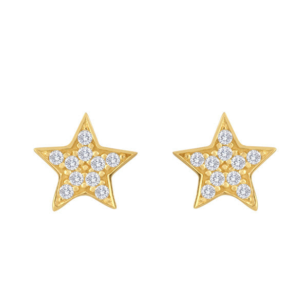 “Diamond” in the Sky Star Studs