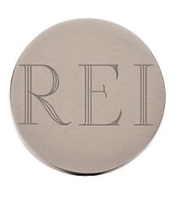 Steel Engravable Round Cufflinks