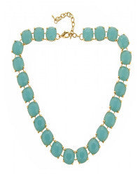 Enamel Necklace Fornash Aqua Charlotte Necklace LAST CHANCE