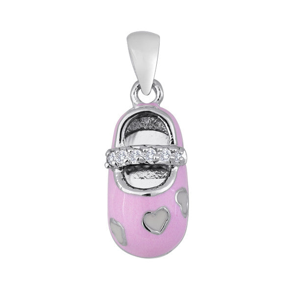 Kickin’ It Necklace Charm: Pretty In Pink