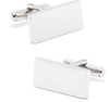 Steel Engravable Rectangle Cufflinks