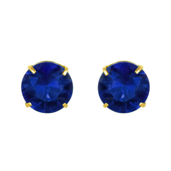 September Birthstone Studs for Little Girls