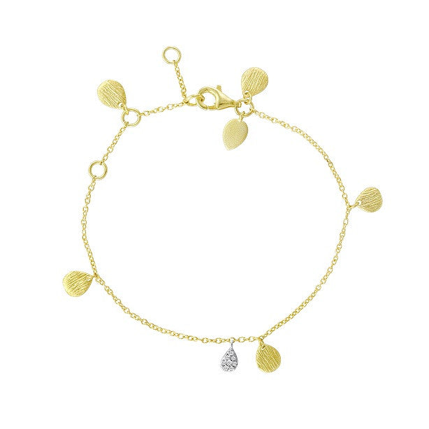 Rosarie Inspired Bracelet Pink Gold Amazonite and Black Spinelle