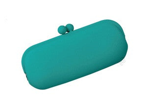 Turquoise Sillicone Eyeglass Case by Koala