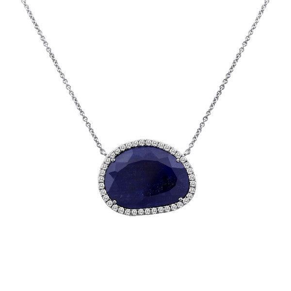 Blue Sapphire Necklace