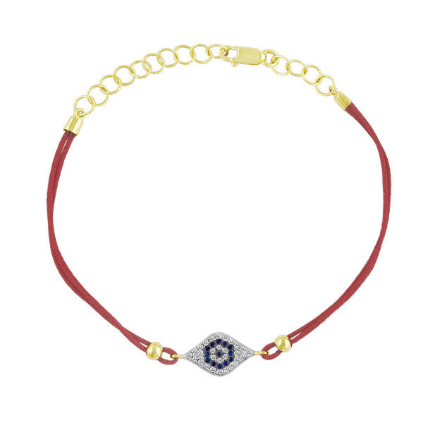 Evil Eye Red Rope Bracelet