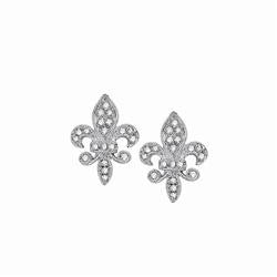 Fleur De lis Stud Earrings