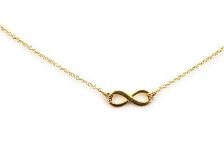 Gold Dipped Infinite Love Necklace
